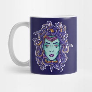 Creepy Medusa Head Mug